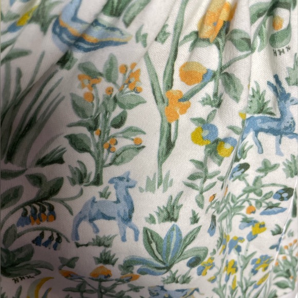 Hill House The Peri Sleep Tank Organic Cotton in Sherwood Forest Multi Small - Picture 10 of 12